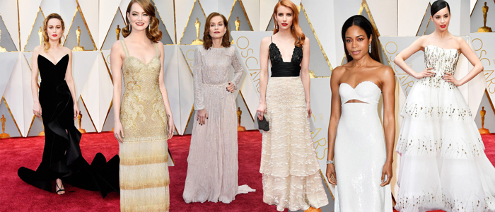 Premiile Oscar 2017: Cel mai bine imbracate vedete de pe covorul rosu |  Molecule-F Blog