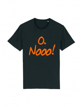 O. Nooo! Black T-shirt