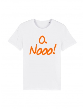 O. Nooo! White T-shirt