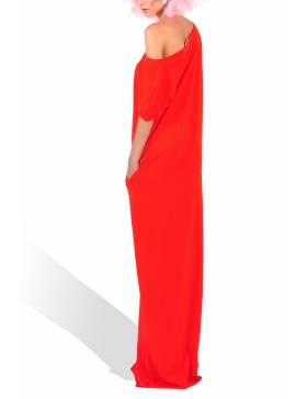 Princely maxi dress in Poppy Red