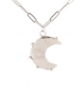 The Moon Gold/Silver Pendant