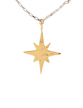 North Star Gold/Silver Pendant