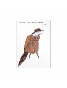 Fashion Birds postcards set #4