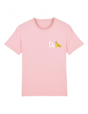 O. banana T-shirt - white writing