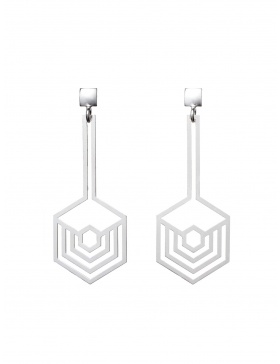 Lotis silver earrings