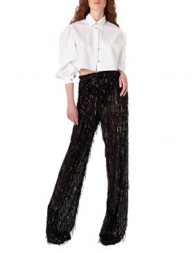 Sequined trousers