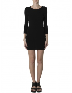 Body-con LBD with back cut-outs
